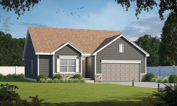 House Plan 75710 Elevation