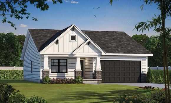 House Plan 75723 Elevation