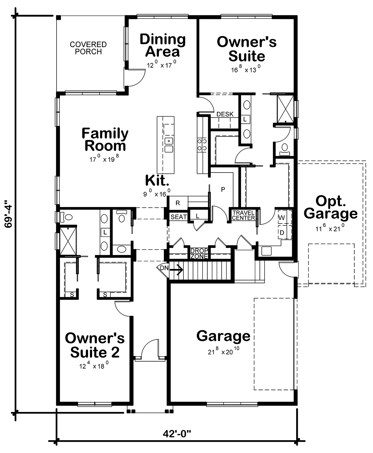 Traditional Level One of Plan 75729