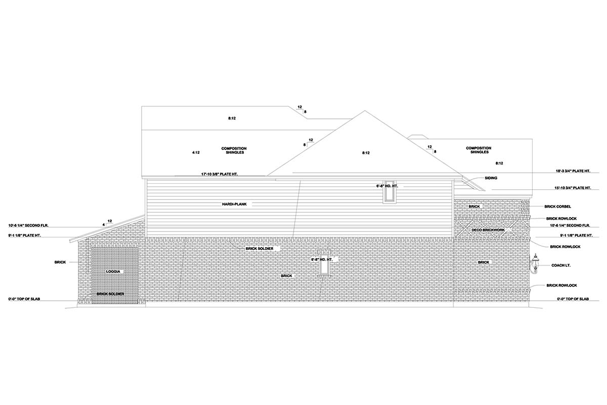 European Plan with 2879 Sq. Ft., 4 Bedrooms, 4 Bathrooms, 2 Car Garage Picture 3