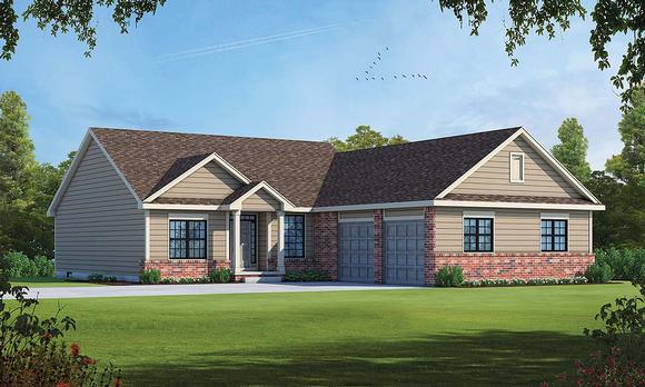 House Plan 75752 Elevation