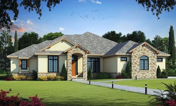 House Plan 75755 Elevation