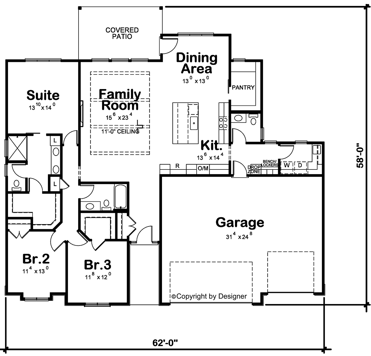 Modern Level One of Plan 75792