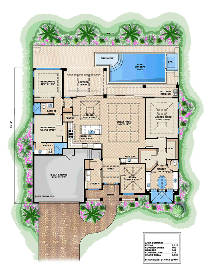 Mediterranean Level One of Plan 75902