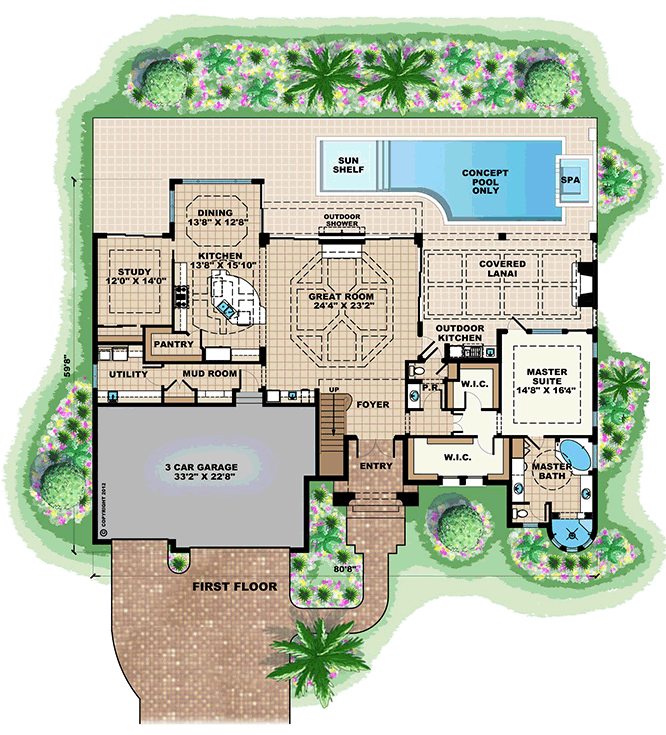 Mediterranean Level One of Plan 75920