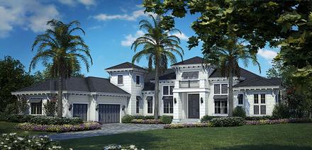 Florida Mediterranean Elevation of Plan 75929