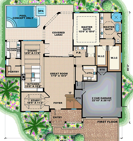 First Level Plan