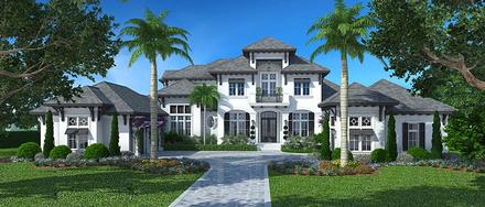 Florida Mediterranean Elevation of Plan 75952