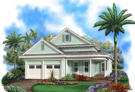 Coastal Country Florida Elevation of Plan 75959