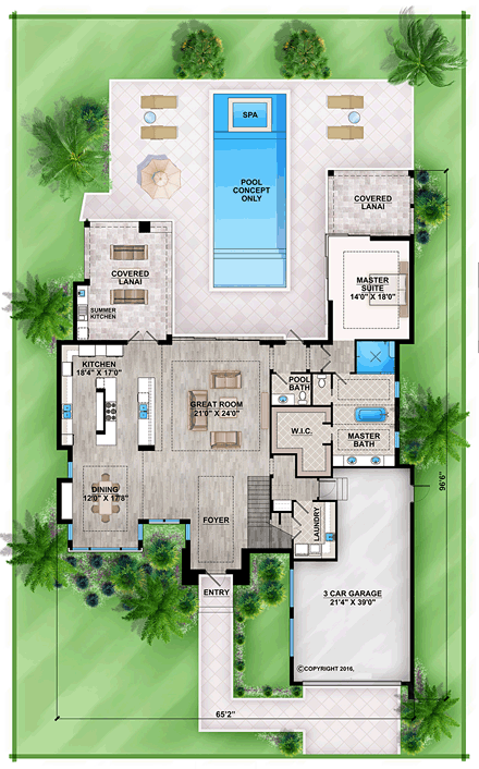 First Level Plan