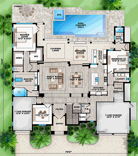 First Level Plan