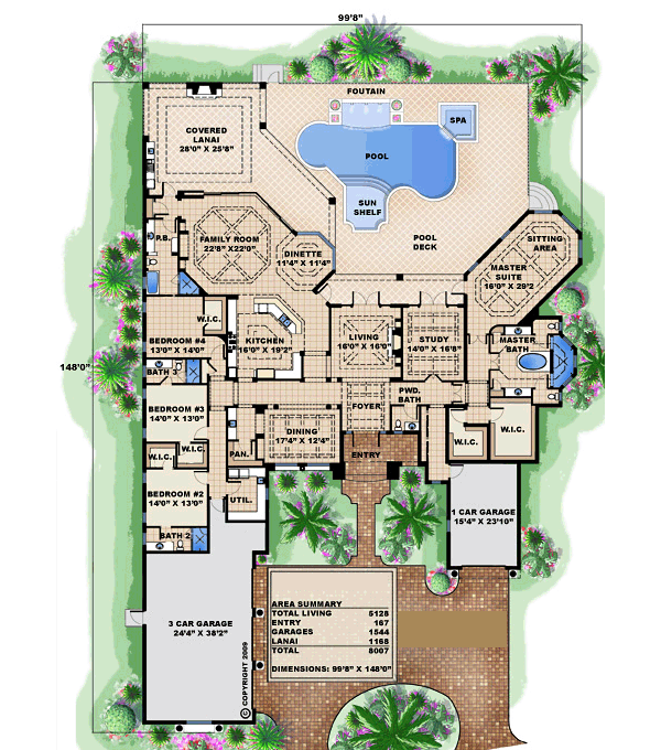 Mediterranean Level One of Plan 75995