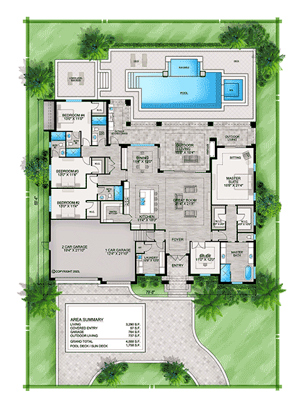 First Level Plan