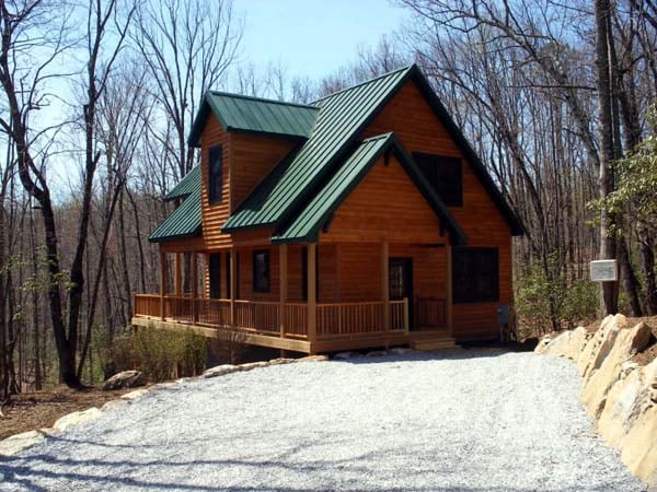 Cabin, Contemporary, Country Plan with 1154 Sq. Ft., 2 Bedrooms, 2 Bathrooms Picture 12