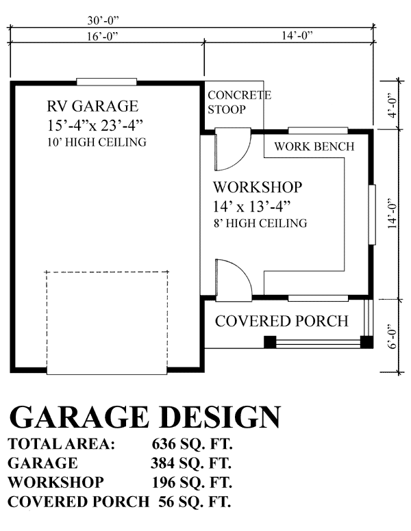 Craftsman Ranch Traditional Level One of Plan 76018