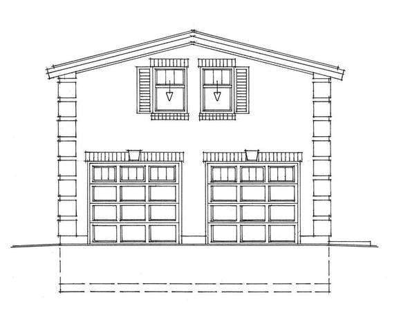 Garage Plan 76030