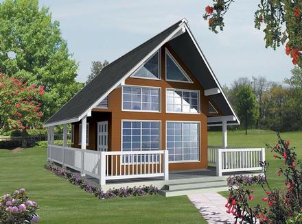 House Plan 76033 Elevation