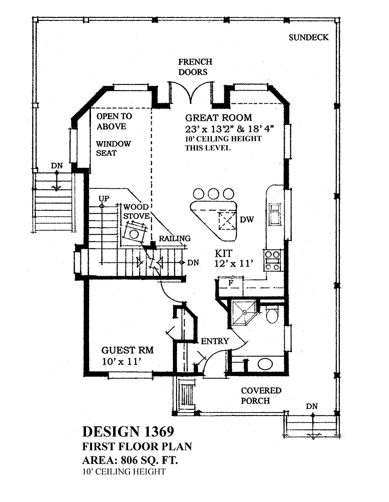 House Plan 76060 Level One