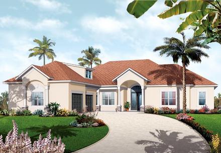 Florida Mediterranean Elevation of Plan 76106