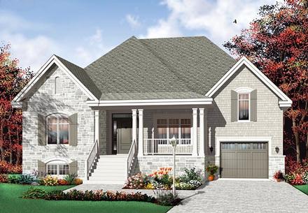 House Plan 76114 Elevation