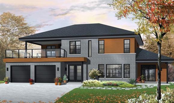 House Plan 76121 Elevation