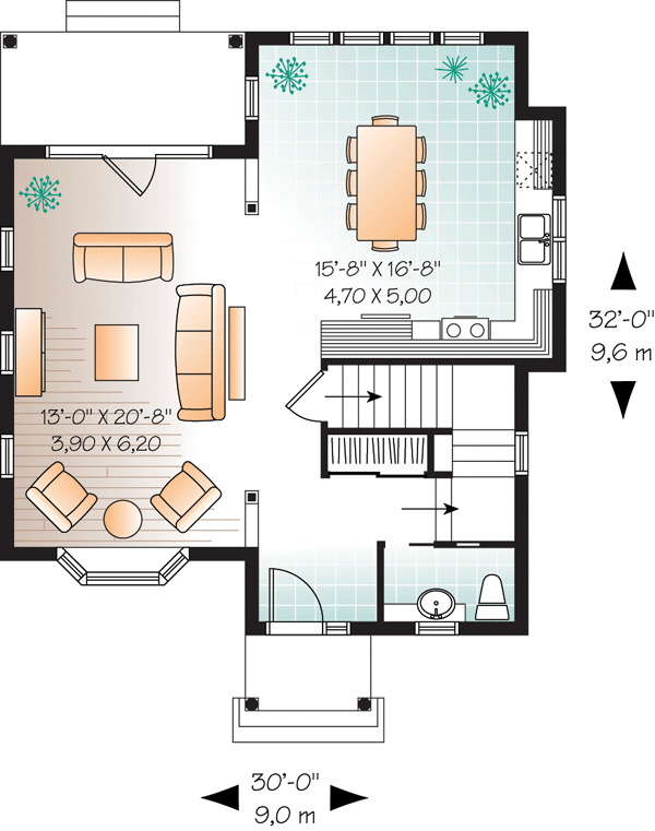 Colonial Level One of Plan 76123