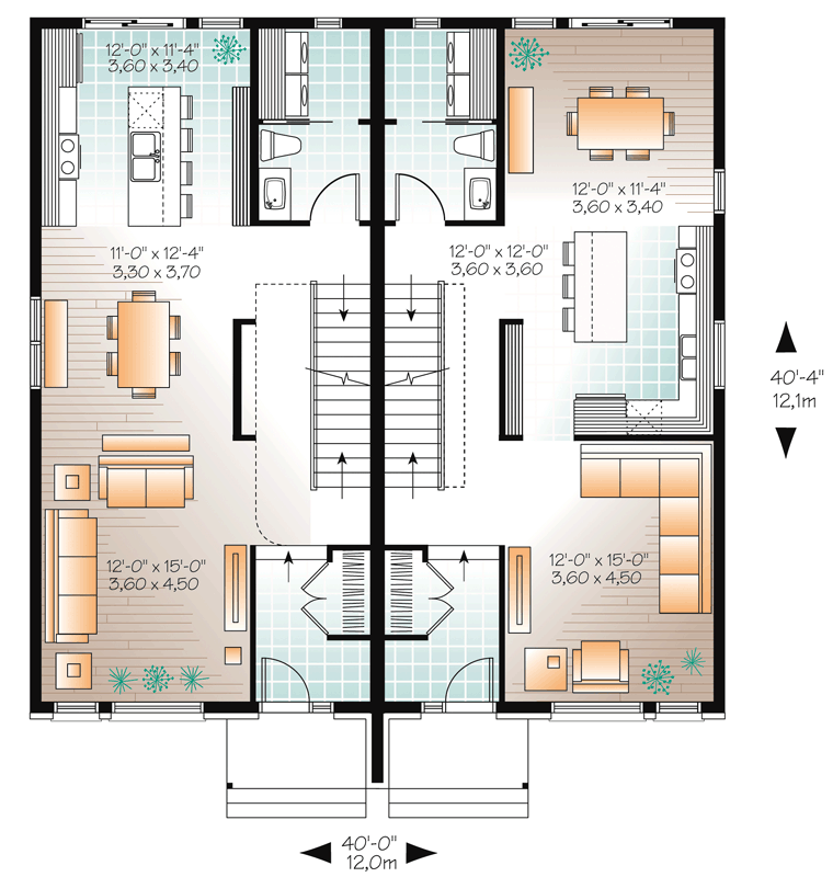 Contemporary Level One of Plan 76129