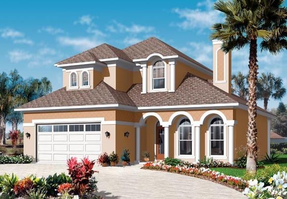 House Plan 76130 Elevation