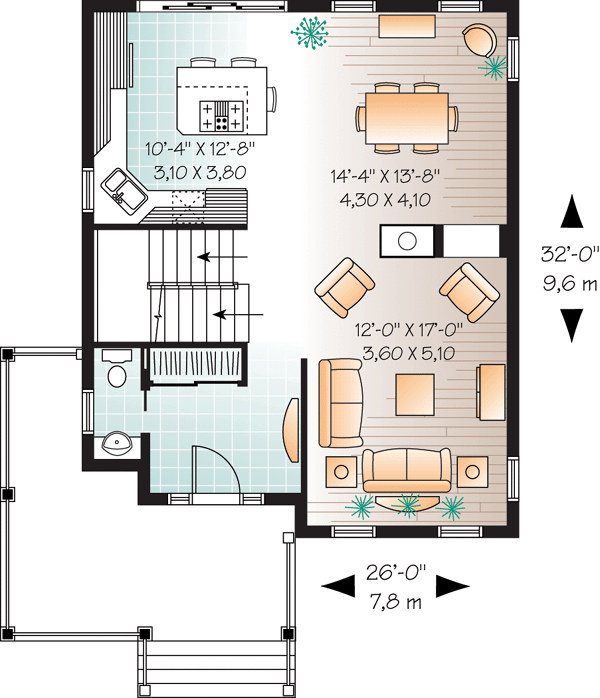 Country Level One of Plan 76132