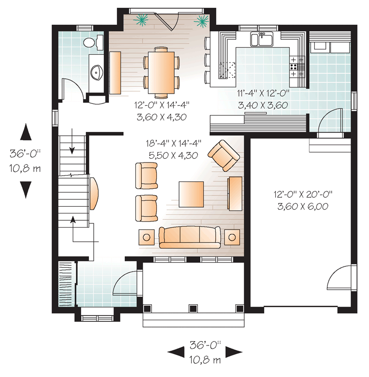 Traditional Level One of Plan 76141