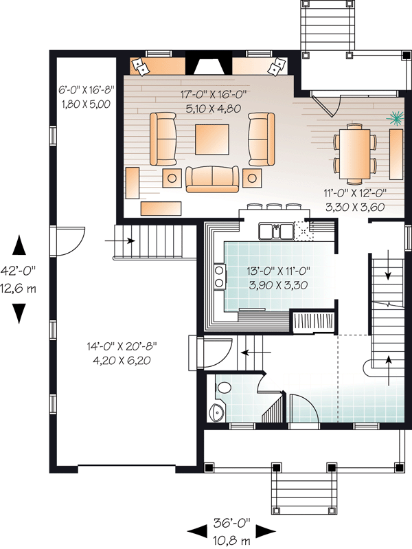 Traditional Level One of Plan 76142