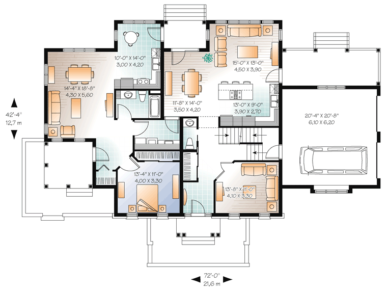 Traditional Level One of Plan 76171