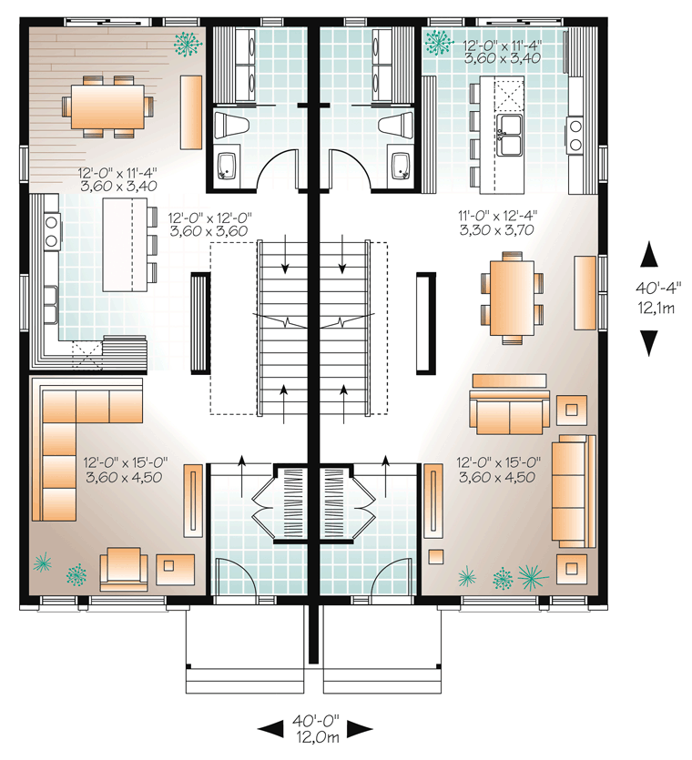 Contemporary Level One of Plan 76178