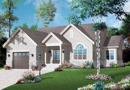 House Plan 76191 Elevation