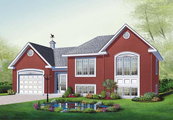 House Plan 76231 Elevation