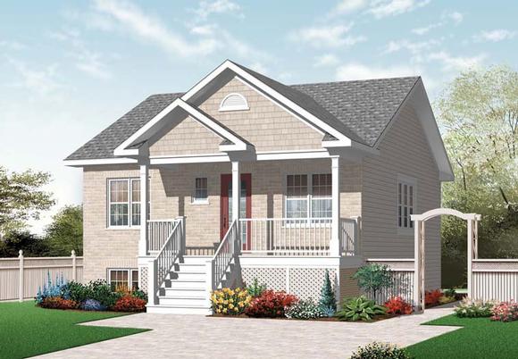 House Plan 76244 Elevation