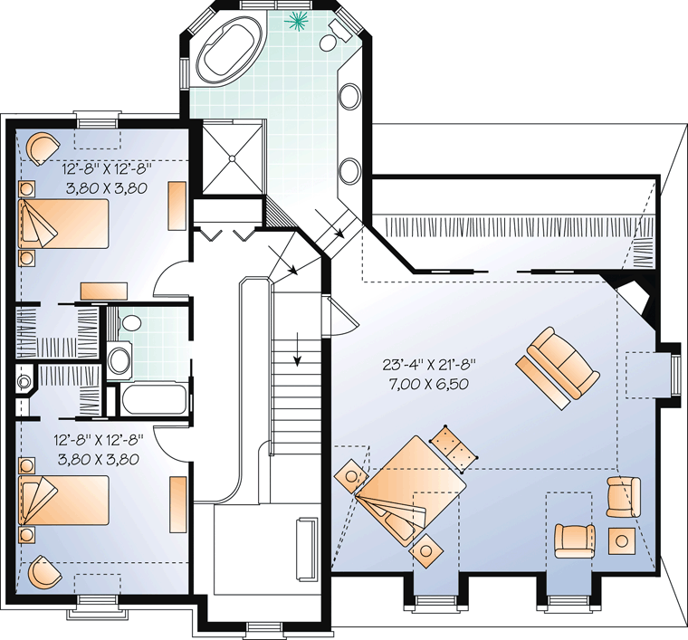 European Victorian Level Two of Plan 76257