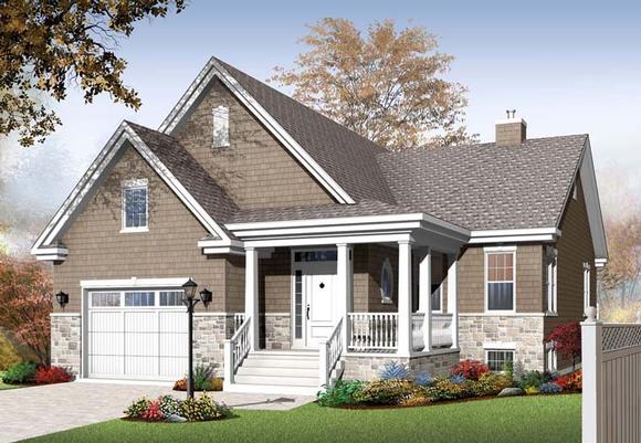 House Plan 76286 Elevation