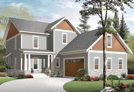 House Plan 76321 Elevation