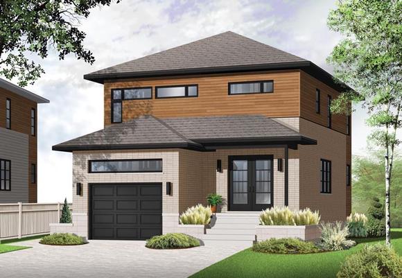 House Plan 76325 Elevation