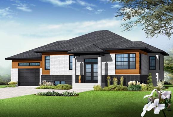 House Plan 76343 Elevation