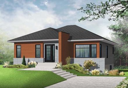 House Plan 76346 Elevation