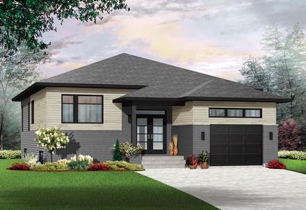 House Plan 76389 Elevation