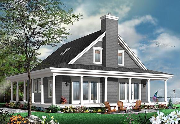 House Plan 76423 Elevation