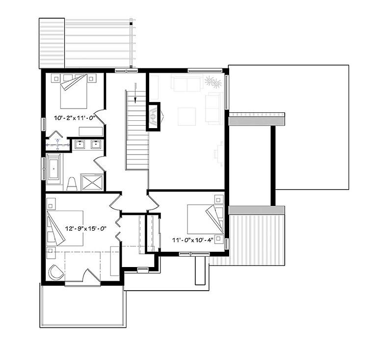 Country Traditional Level Two of Plan 76465