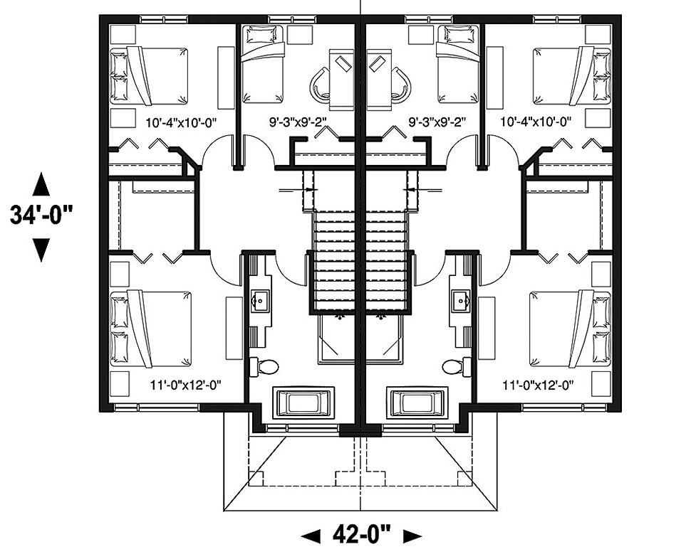 Contemporary Modern Level Two of Plan 76476