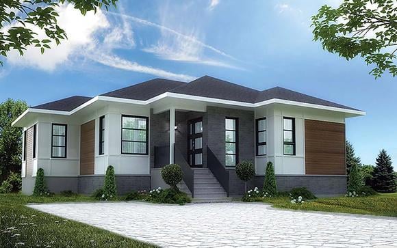 House Plan 76479 Elevation