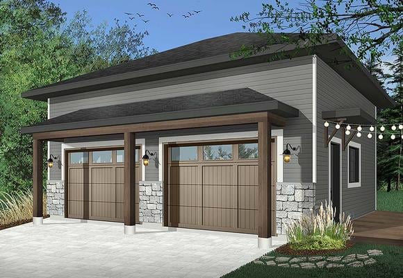 Garage Plan 76513