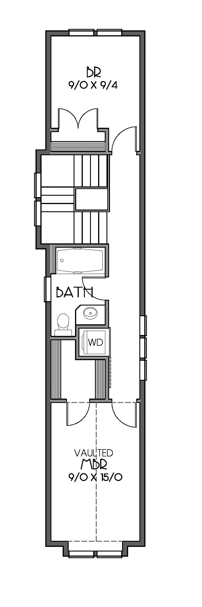 Craftsman Level Two of Plan 76800