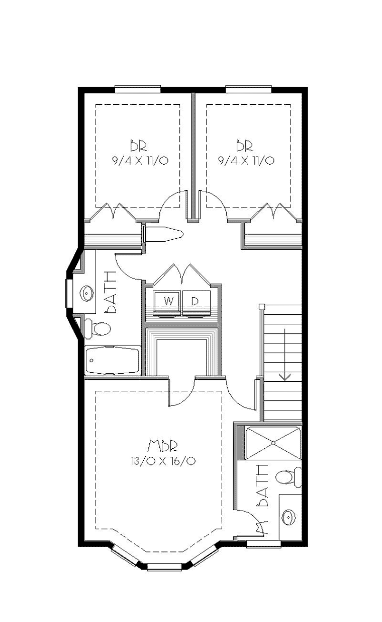 Traditional Level Two of Plan 76802